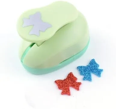 Miniatura 16 de Fascola Perforadora de papel de 5/8 pulgadas, para álbumes de recortes, grabado, corte de niños, perforadora hecha a mano (mariposa 1)