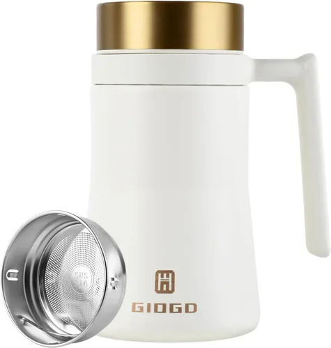 Miniatura 17 de Botella Térmica Pequeña Delgada Mini con Aislamiento al Vacío Botella de Agua 285ml/9.6oz Frasco de Agua de Acero Inoxidable Botellas de Agua