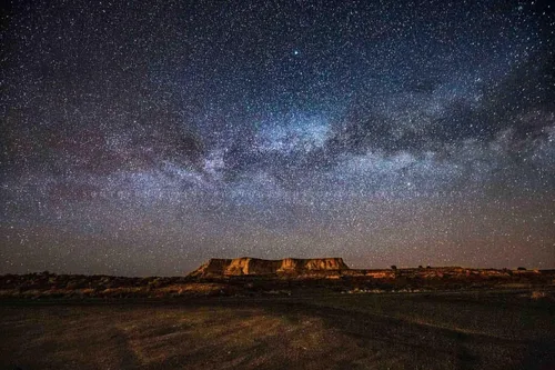 Miniatura 7 de Impresión fotográfica de cielo nocturno (no enmarcado) imagen de la Vía Láctea sobre la mesa en el espacio del desierto de Arizona, arte de pared