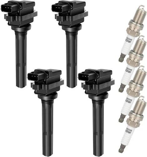 Miniatura 32 de ECCPP Bobina de Encendido 4 bobinas de encendido para 4 Bujías de Iridio UF611, para Kia Optima Rondo 2009 2010 2011 2012 2013 V8 4.6L L4 2.4L 2.0L