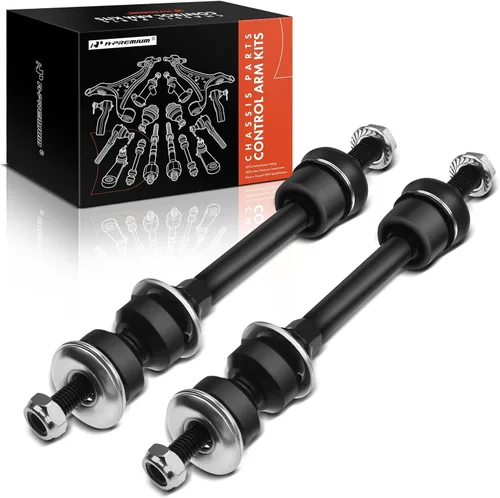 A-Premium 2 piezas eslabones de barra estabilizadora delantera, compatibles con Ford F-150 F150 2005-2008, Lincoln Mark LT 2006-2008, 4WD o AWD
