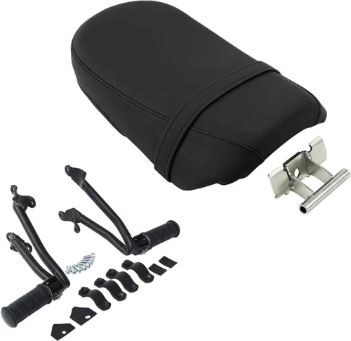 Miniatura 10 de TCT-MOTORPARTS Estriberas de pasajero trasero para Kawasaki Vulcan S 650 2015-2024 2021 2020 2019 Estriberas de descanso