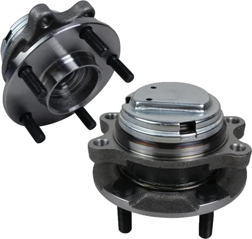Miniatura 2 de Autoround 513334 Par de conjunto de buje y rodamiento de rueda delantera compatible con Nissan 370Z, Infiniti G35, Q50, G37, Q60, QX50, FX35, M35