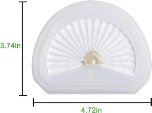 Miniatura 4 de Paquete de 4 filtros de repuesto VLPF10 compatibles con filtro de vacío de mano Black and Decker modelo # HLVA320J00 HLVA315j y N575266