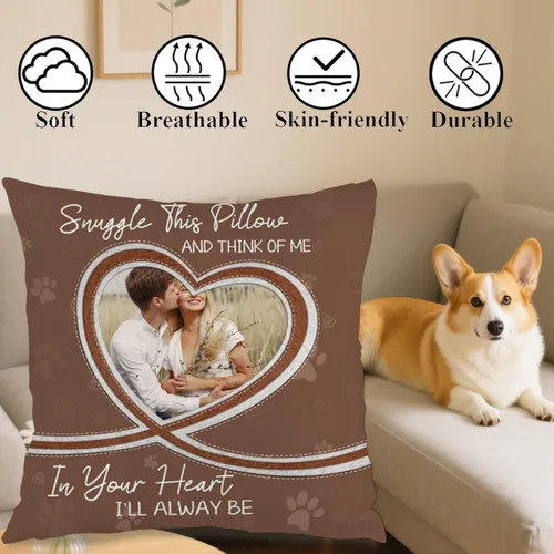 Miniatura 10 de Custom 6 Photo Throw Pillow Cover with Text for Mom, Cozy Cushion Ideal as a Thoughtful Gift for Family Mother’s Day Holidays or Special Occasions 6