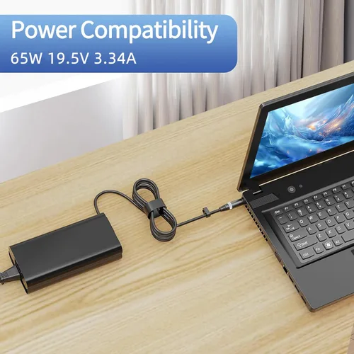 Miniatura 5 de HNHTKJ Cargador de portátil de 65 W y 0.291 in para Dell Latitude 5580 5490 7490 E6430 E5470 5400 5500 5480 5590 7480 5290 7290 E6420 E7470 E5440