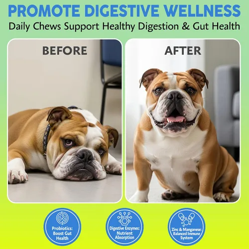 Miniatura 3 de Suplemento masticable digestivo probiótico para perros