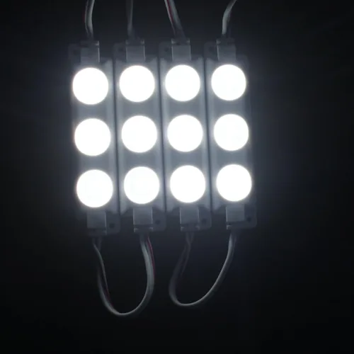 Miniatura 6 de Tienda de luces LED de exhibición de 60 luces LED de 12 V 40 LM/chip impermeable luz blanca con lente de proyecto para almacenar lámparas