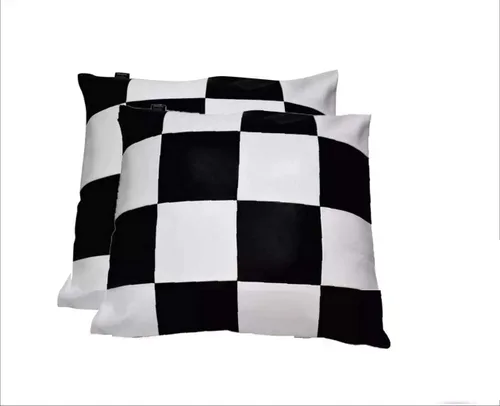 Miniatura 32 de LL LEATHER LOVERS Funda de almohada de piel de cordero - Funda de cojín para sofá, fundas decorativas para sala de estar y dormitorio, 20 x 20 Negro