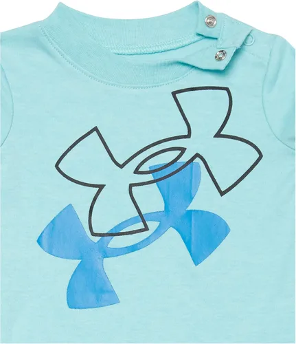 Miniatura 7 de Under Armour baby-boys 3-piece Set Bodysuit Graphic T-shirt and Shorts Crew Neckline