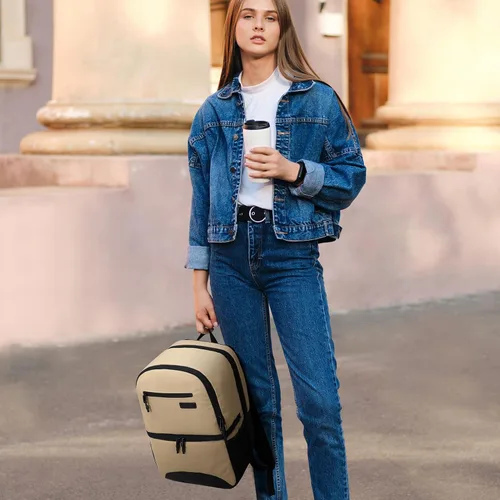 Miniatura 6 de MIER Mochila térmica 2 en 1 aislada para hombres y mujeres, mochila de senderismo con compartimento para el almuerzo, cubierta doble, a prueba