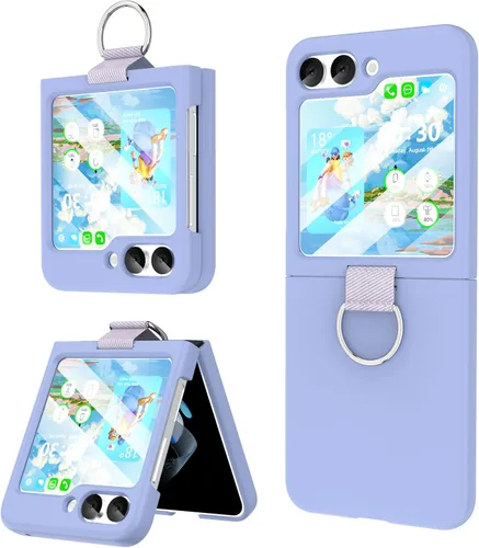Miniatura 12 de Para Samsung Galaxy Z Flip 4 Funda Con Anillo Cubierta Protectora A Prueba De Golpes Flip Z 4 Funda Del Teléfono Para Galaxy Z Flip 4 5G 2022 - Negro