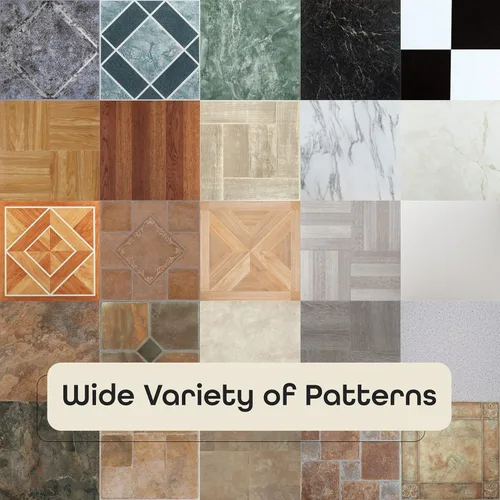 Miniatura 5 de Achim Home Furnishings FTVGM32720 Nexus Azulejos de vinilo de 12 pulgadas, bloques de mármol, paquete de 20, mosaico beige antiguo, 30.5 cm x 30.5