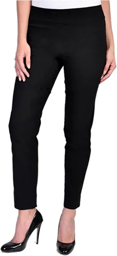 Miniatura 2 de Krazy Larry Pantalones de tobillo para mujer, color negro, talla 12, Negro