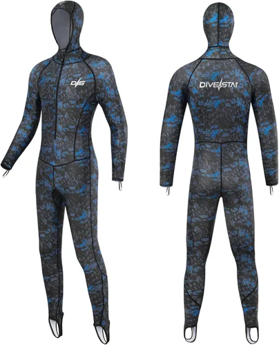 Traje de baño de cuerpo completo para hombres y mujeres, traje de baño de manga larga con protección UV, surf, natación, buceo, esnórquel, trajes de