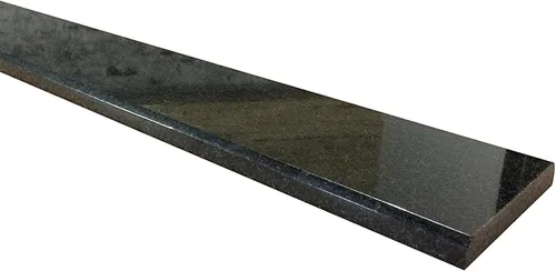 Miniatura 2 de Tenedos Absolute Black - Umbral de azulejos de granito para puerta de piso (sillín de mármol) pulido, sin mantenimiento, resistente a las manchas