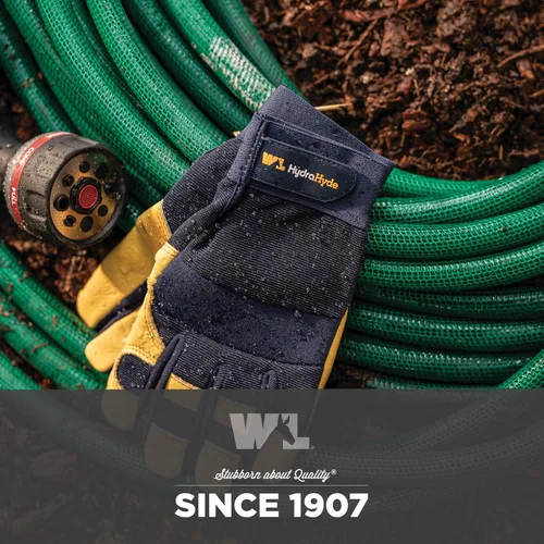 Miniatura 6 de Wells Lamont Men's Leather Palm Work Gloves Azul
