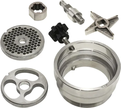 Miniatura 9 de LEM Products 8 Adaptador DualGrind, accesorio para picadora de carne de acero inoxidable, ideal para uso regular
