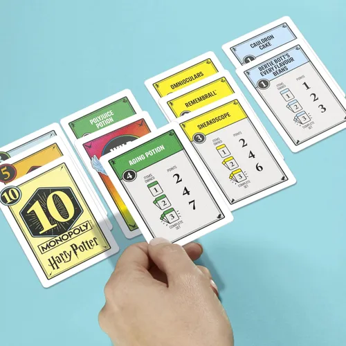 Miniatura 8 de Monopoly Deal: Juego de cartas de Harry Potter Juegos familiares para niños y adultos A partir de 8 años 2 a 5 jugadores 15 minutos