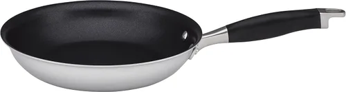 Miniatura 2 de Anolon Advanced Triply - Juego de sartenes de acero inoxidable, juego de sartén, juego de sartenes de 10.25 pulgadas y 12.75 pulgadas, color plateado
