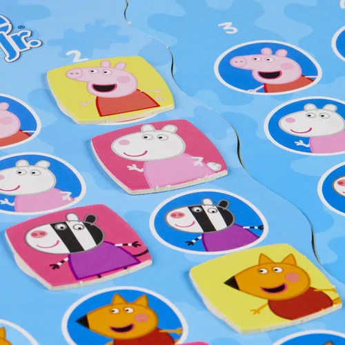 Miniatura 7 de Hasbro Gaming Yahtzee Jr.: Peppa Pig Edition Juego de mesa para niños de 4 años en adelante, juego de contar y emparejar para preescolares