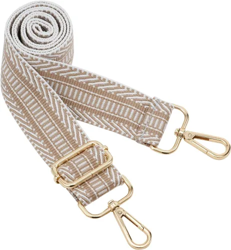 Miniatura 312 de ZOOEASS - Correa de repuesto para cartera, para colgar en el hombro o para cruzar, ancha y ajustable, de lona