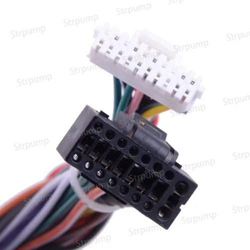 Miniatura 4 de Arnés de cableado de alimentación para radio estéreo de coche de 16 pines, retrocompatible, para Mitsubishi Lancer EX, Pajero, Outlander 2006~13