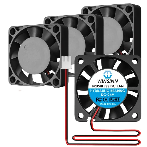 Miniatura 8 de WINSINN Ventilador de 1.575 in y 5 V – Rodamiento hidráulico 5000 RPM 4010 Reemplazo del ventilador de refrigeración para DVR pequeños