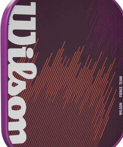 Miniatura 5 de WILSON Fierce Series - Paletas de pickleball de 0.512 in, tamaño de agarre 2-4 1/4 pulgadas Morado