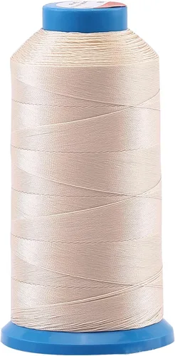 Miniatura 40 de Selric [1500 yardas/recubierto/sin desenredo/22 colores disponibles] Hilos de nailon prensado resistentes #69 T70 tamaño 210D/3 para tapicería