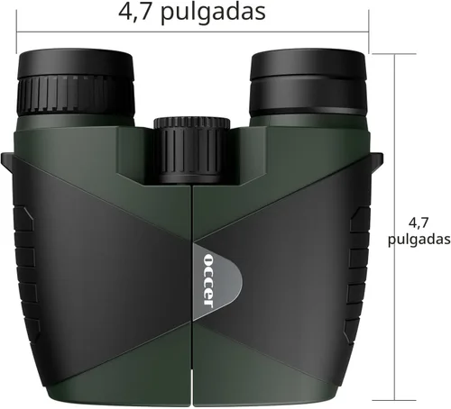 Miniatura 9 de Prismáticos compactos de 15 x 30 para adultos y niños - Occer prismáticos de gran vista de alta potencia para observación de aves - Prismáticos Verde