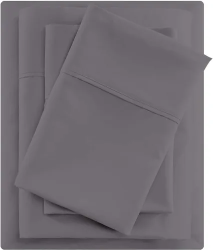 Miniatura 11 de Juego de sábanas de tamaño individual, juego de sábanas de 3 piezas, sábanas de lujo para hotel, bolsillos profundos, fácil ajuste, transpirables