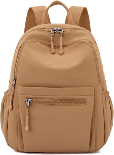 Miniatura 30 de Tanweibago Mini mochilas de nailon para mujer, mochilas pequeñas de 11L para mujer, mochila ligera casual para mujer, mochila de viaje de compras