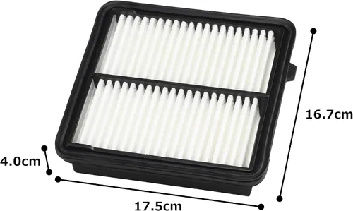 Miniatura 2 de AISIN ARFH-9003 - Filtro de aire para autos Honda Fit Freed Spike compatible con número de modelo 17220-RB0-000, color blanco