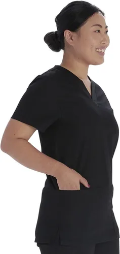 Miniatura 7 de Vital Threads Conjunto de exfoliantes para hombres y mujeres con cuello en V y pantalón con cordón VT526C