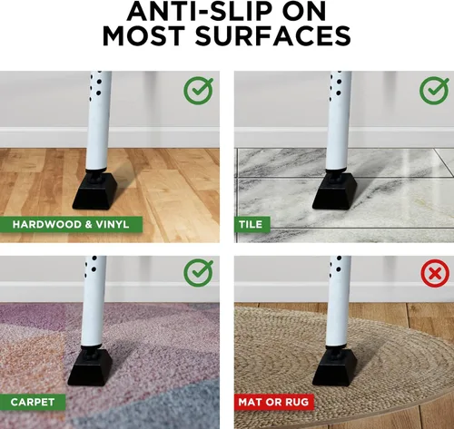 Miniatura 3 de Barra de seguridad para puerta corredera, bloqueo de puerta 2 en 1 ajustable, tope de puerta de seguridad – 40 ajustes diferentes, por Guard Dog