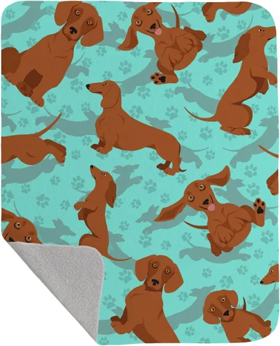 Miniatura 26 de Caroline's Treasures MLM1042LQB Airedale Terrier - Manta acolchada de 50 x 60 pulgadas, diseño de ilustraciones para cama, sofá, suave y ligera