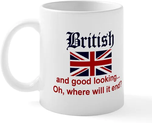 Miniatura 29 de CafePress British American Translations Taza de café de cerámica (11 oz)