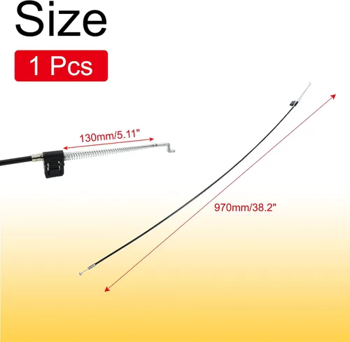 Miniatura 2 de Biaungdo Cable universal reclinable para sofá, pieza de repuesto de cable de liberación de metal con gancho de mango