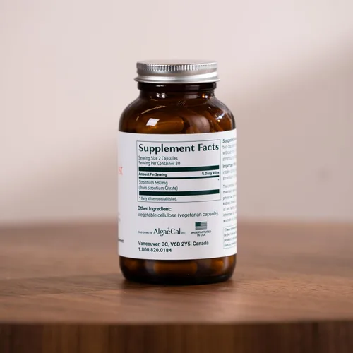 Miniatura 13 de ALGAECAL - Paquete constructor de huesos para densidad ósea, suplementos de calcio y estroncio a base de plantas clínicamente apoyados, vitaminas