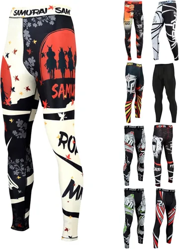 Miniatura 12 de Roar MMA - Pantalones de compresión para entrenamiento de gimnasio