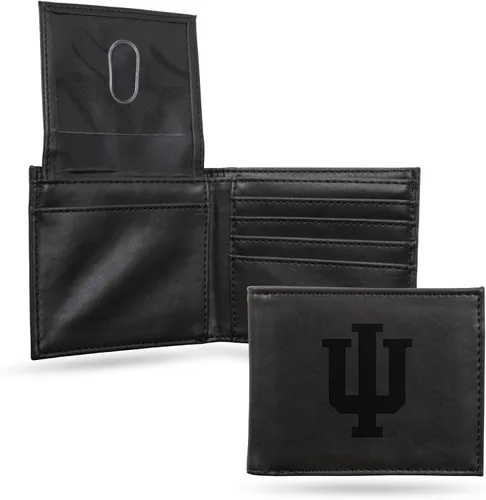 Miniatura 111 de NCAA Rico Industries Cartera Billetera con Grabado Láser Cartera Billetera con Grabado Láser - Diseño Delgado - Gran Regalo