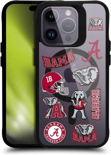 Miniatura 455 de Head Case Designs Funda de gel suave con licencia oficial de la Universidad de Alabama UA Collage compatible con Apple iPhone 13 Pro Max
