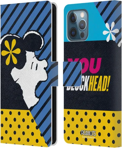 Miniatura 204 de Head Case Designs Funda de piel con licencia oficial de Peanuts Snoopy & Woodstock Balloon Halfs and Laughs para Apple iPhone 7/8/SE 2020 y 2022