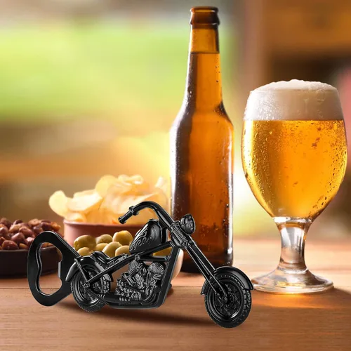 Miniatura 6 de Abrebotellas de cerveza para motocicletas, regalos de cumpleaños y Navidad para hombres, mujeres, marido, novio, regalos de cerveza para hombres