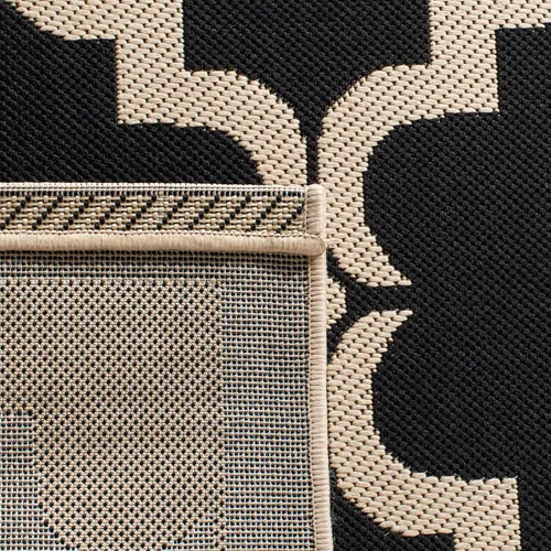 Miniatura 19 de SAFAVIEH Alfombra lavable al aire libre Courtyard Collection - 9 x 12 pies, beige y terracota, no desprende pelusa y fácil limpieza, ideal
