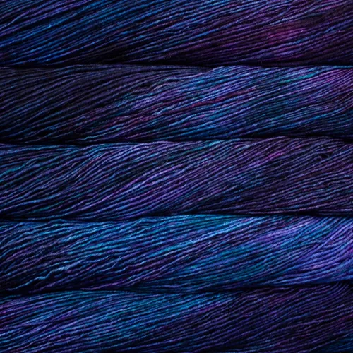 Miniatura 12 de Malabrigo Hilo de lana peinada teñida a mano (004 Verde Zafiro)