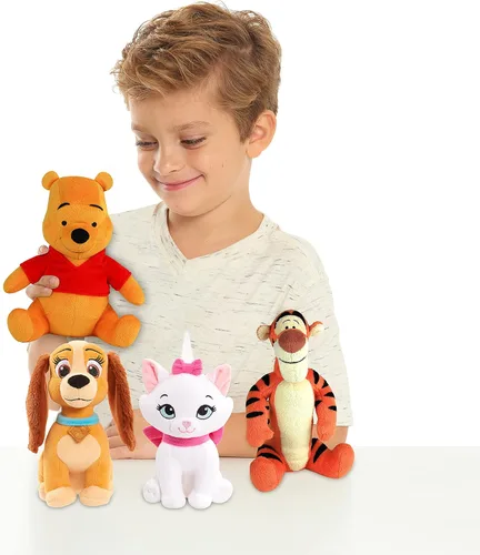 Miniatura 2 de Disney Just Play - Puf coleccionable de 7.2 pulgadas, tela de felpa súper suave, juguetes para niños de 2 años en adelante