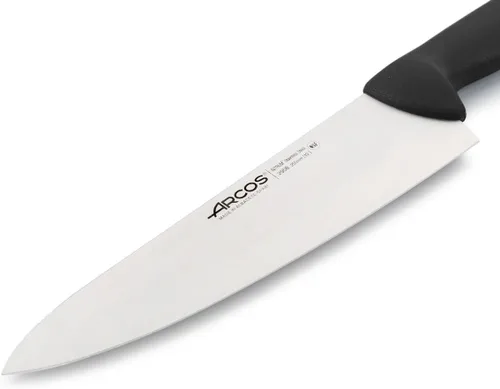 Miniatura 3 de Arcos Cuchillo de chef de acero inoxidable nitrum de 10 pulgadas y hoja de 9.843 in. Cuchillo de cocina profesional multiusos. Mango ergonómico