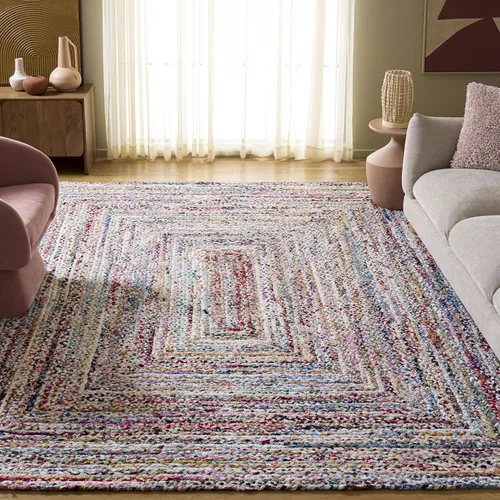Miniatura 22 de SAFAVIEH Braided Collection - Alfombra de pasillo, 2 pies 3 pulgadas x 8 pies, color negro y azul, hecho a mano, reversible, ideal para dormitorio